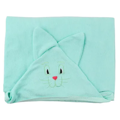 Toalha Com Capuz Bebê Gente Miuda Bordada