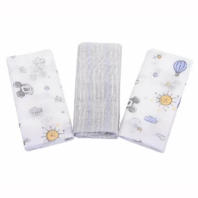 Kit Pano De Boca Minasrey Estampa Mickey - 03 Peças