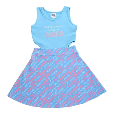 Vestido Infantil Kiko E Kika Em Moletom Estampa Dance