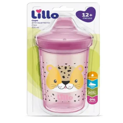 Copo Lillo Com Bico Antivazamento Onça 320 ML
