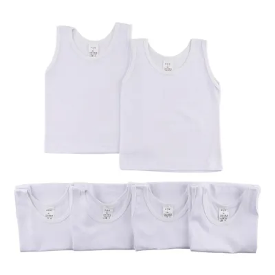 Kit Camiseta Regata Bebê KDK Lisa - 06 Peças Kit Camiseta Regata Bebê KDK Lisa - 06 Peças