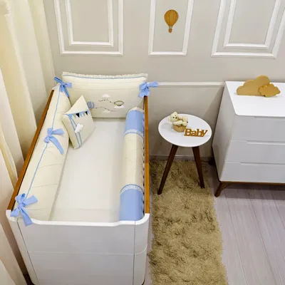 Kit Berço Balu Baby Balão Magia - 05 Peças Kit Berço Balu Baby Balão Magia - 05 Peças