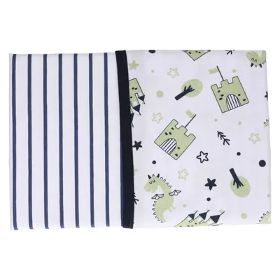 Kit Cueiro Din Don Malha Medieval - 02 Peças Kit Cueiro Din Don Malha Medieval - 02 Peças