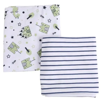 Kit Cueiro Din Don Malha Medieval - 02 Peças Kit Cueiro Din Don Malha Medieval - 02 Peças