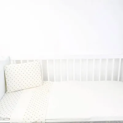 Kit Jogo De Berço Americano Din Don Realeza - 03 Peças Kit Jogo De Berço Americano Din Don Realeza - 03 Peças