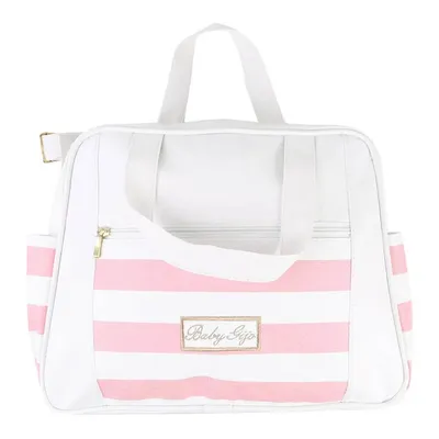Kit Bolsa Maternidade Baby Gijo Belly Listras - 02 Peças