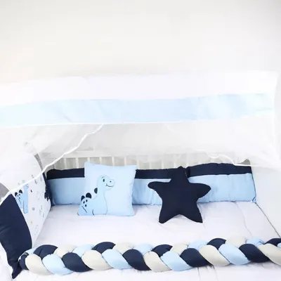 Kit Berço Baby Gijo Dino - 08 Peças Kit Berço Baby Gijo Dino - 08 Peças