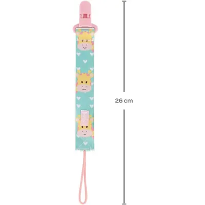 Prendedor De Chupeta Buba Animal Fun Girafa Prendedor De Chupeta Buba Animal Fun Girafa