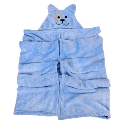 Cobertor Minasrey Flannel Cachorrinho Com Capuz