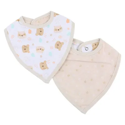 Kit Babador Bandana Baby Gijo Urso - 02 Peças