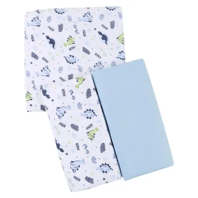 Kit Cueiro Baby Gijo Estampa Dino - 03 Peças Kit Cueiro Baby Gijo Estampa Dino - 03 Peças