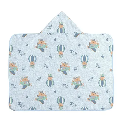 Toalha De Banho Incomfral Bublim Tradicional Com Capuz