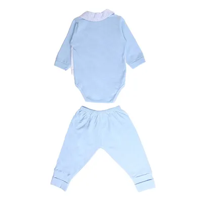 Pagão Dayane Baby Bordado Barco - 03 Peças