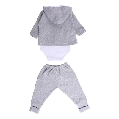 Pagão Dayane Baby Jaquetinha Com Zíper - 03 Peças