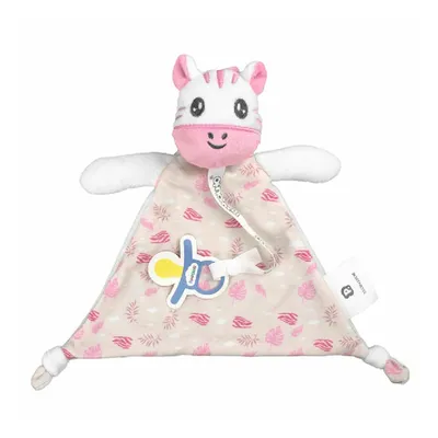 Naninha Pimpolho Com Prendedor De Chupeta Zebra Naninha Pimpolho Com Prendedor De Chupeta Zebra