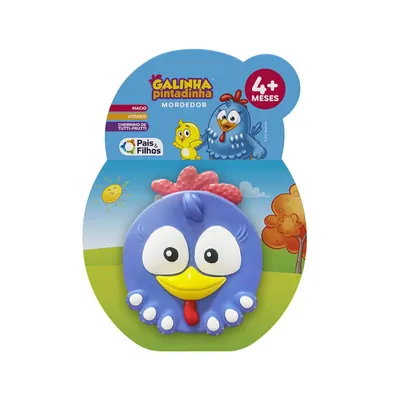 Mordedor Bebê Pais E Filhos Galinha Pintadinha Mordedor Bebê Pais E Filhos Galinha Pintadinha