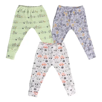 Kit Mijão Com Pé Klub Kids Safari - 03 Peças