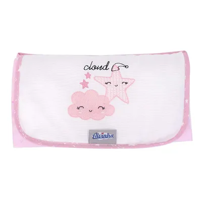 Trocador De Fralda Portátil Minasrey PVC Alvinha Cloud