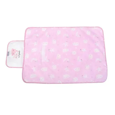 Trocador De Fralda Portátil Minasrey PVC Alvinha Cloud