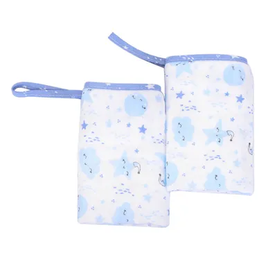 Kit Pano De Boca Soft Minasrey Alvinha Cloud - 02 Unidades