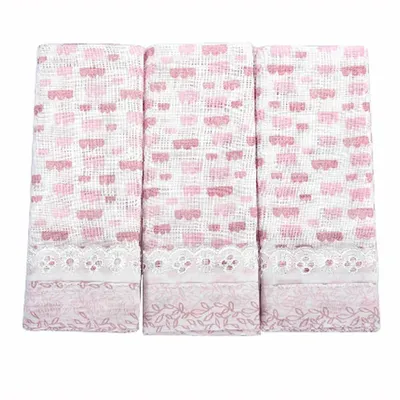 Kit Pano De Boca Minasrey Cia Do Neném Classic - 03 Unidades Kit Pano De Boca Minasrey Cia Do Neném Classic - 03 Unidades