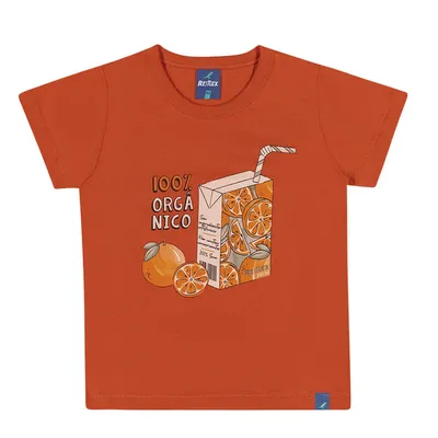 Camiseta Infantil Reirex Estampa Suquinho Camiseta Infantil Reirex Estampa Suquinho