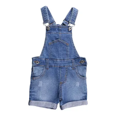 Jardineira Jeans Bebê Kookabu Com Barra Virada Jardineira Jeans Bebê Kookabu Com Barra Virada