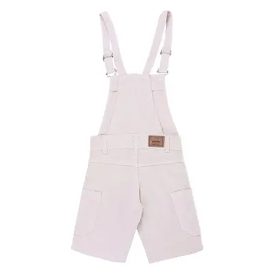 Jardineira Infantil Kookabu Em Sarja Com Bolso Frontal