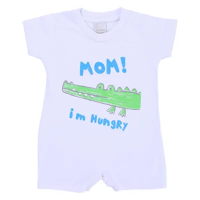 Macacão Curto Junkes Baby Estampa Jacaré