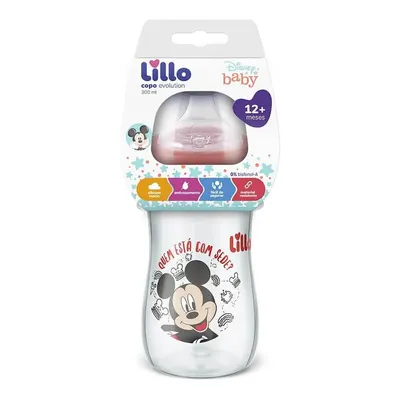 Copo Lillo Evolution Mickey 300ML Copo Lillo Evolution Mickey 300ML