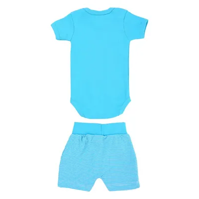 Conjunto Baby Bee Estampa Fundo Do Mar