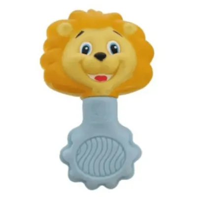Chocalho Vila Toy Com Mordedor Leão Chocalho Vila Toy Com Mordedor Leão