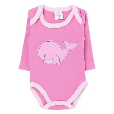 Kit Body Manga Longa Bebê Presente De Anjo Baleia - 3 Peças Kit Body Manga Longa Bebê Presente De Anjo Baleia - 3 Peças