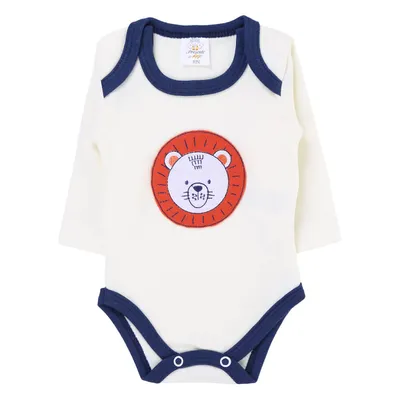 Kit Body Manga Longa Bebê Presente De Anjo Animais - 3 Peças Kit Body Manga Longa Bebê Presente De Anjo Animais - 3 Peças