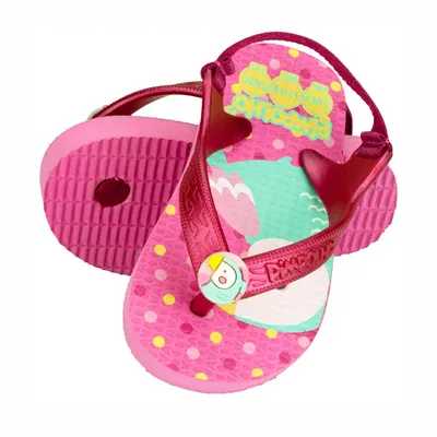Chinelo Infantil Pimpolho Com Elástico Papagaio Chinelo Infantil Pimpolho Com Elástico Papagaio