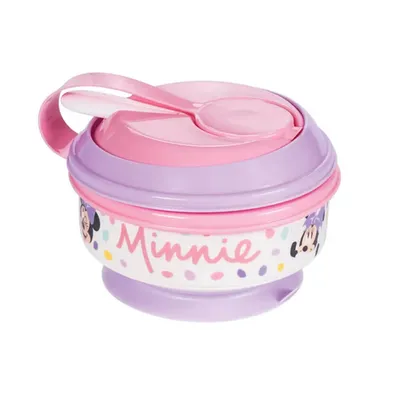 Pote Papinha Plasútil Com Amassador Minnie Pote Papinha Plasútil Com Amassador Minnie