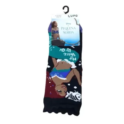Meia Infantil Lupo Pequena Sereia Meia Infantil Lupo Pequena Sereia