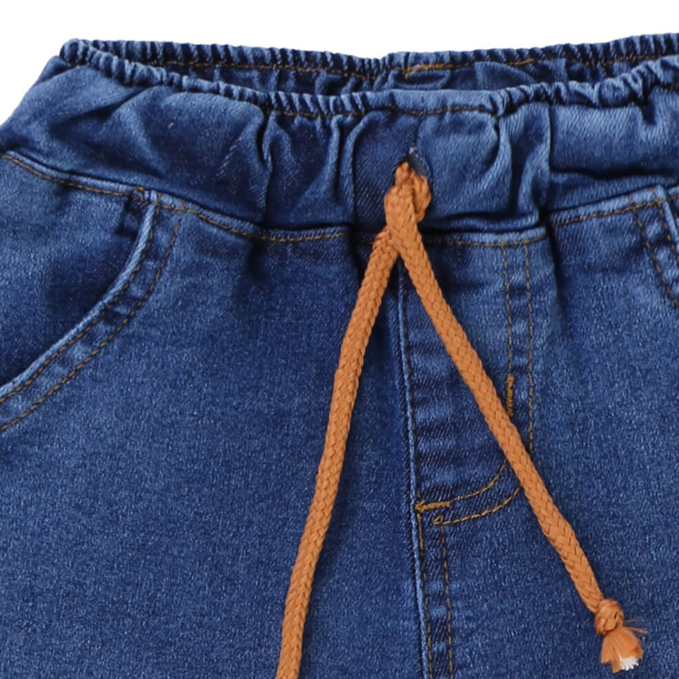 Calça Jeans Infantil Gijo Kids Cargo Jogger