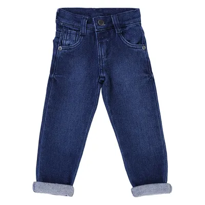 Calça Jeans Infantil Gijo Kids Used Barra Virada Calça Jeans Infantil Gijo Kids Used Barra Virada