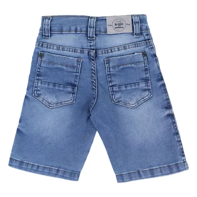Bermuda Jeans Infantil Gijo Used Bigode Bermuda Jeans Infantil Gijo Used Bigode