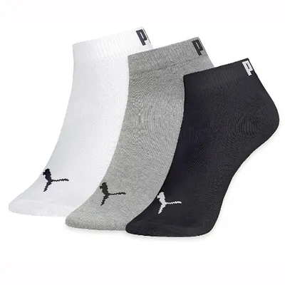 Kit Meia Sapatilha Infantil Selene Puma - 3 Pares Kit Meia Sapatilha Infantil Selene Puma - 3 Pares