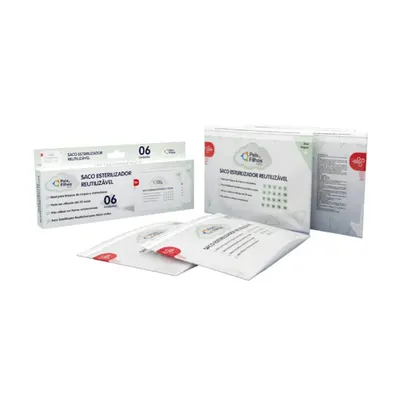 Saquinho Esterilizador Pais E Filhos Para Micro-Ondas Saquinho Esterilizador Pais E Filhos Para Micro-Ondas