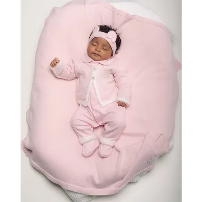 Saída De Maternidade Fofinho Casaco Ursinho - 4 Peças