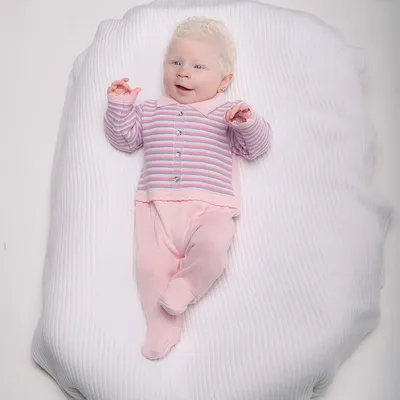 Macacão Longo Bebê Fofinho Tricô Detalhe Listrado Macacão Longo Bebê Fofinho Tricô Detalhe Listrado