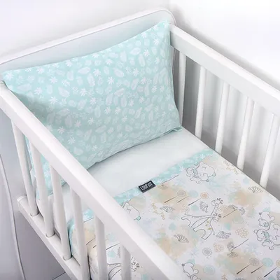 Jogo Lençol Mini Berço Loupiot Temas Safari - 3 Peças