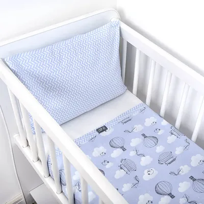 Jogo Lençol Mini Berço Loupiot Temas Balões - 3 Peças