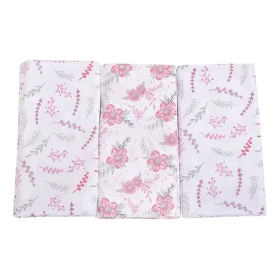 Kit Cueiro Loupiot Temas Flores - 3 Peças Kit Cueiro Loupiot Temas Flores - 3 Peças