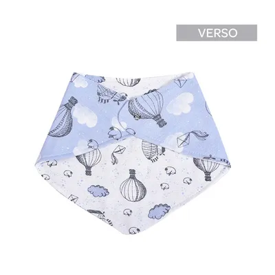 Babador Bandana Loupiot Temas Balões Babador Bandana Loupiot Temas Balões