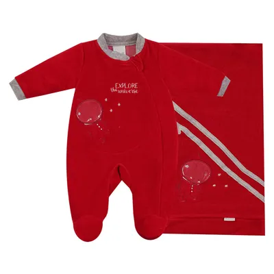 Saída De Maternidade Miniclo Plush Bordado Urso