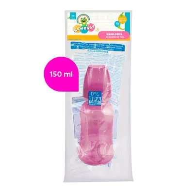 Mamadeira New Baby Super Higiênica Relevo 150ml